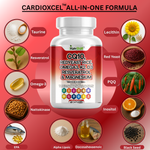 Load image into Gallery viewer, CardioExcel Capsules – CoQ10, Red Yeast Rice, Omega-3, K2 + D3, Magnesium – 60 Capsules-Kun-Shan®
