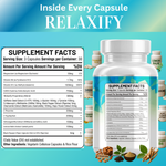 Load image into Gallery viewer, GABA 750 mg + 5‑HTP 200 mg + L‑Theanine 200 mg + L‑Tryptophan 200 mg + Ashwagandha & Lemon Balm – Mood & Sleep Support – 90 Capsules-Kun-Shafi®