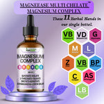 Load image into Gallery viewer, Magnesium glycinate and malate liquid drops for muscle recovery support - Kun Shafi calm supplement