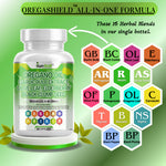 Load image into Gallery viewer, Carvacrol-rich oregano oil supplement with elderberry and black seed extract - Kun Shafi all-in-one immune capsules