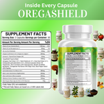 Load image into Gallery viewer, Oregano Oil with Garlic, Olive Leaf, Elderberry & Black Seed – Immune Support & Anti-Inflammatory – 60 Capsules-Kun Shafi