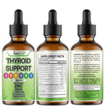Load image into Gallery viewer, Kun Shafi Thyroid Support Liquid Drops with dropper - 60ml fast absorption natural blend