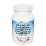 Load 3D model into Gallery viewer, Sea Moss Black Seed 3D bottle