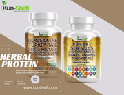 Herbal Protein with Shilajit & Lion’s Mane – Strength & Focus