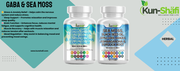 GABA + Sea Moss Capsules – Stress Relief & 92 Mineral Support – 60 Caps