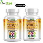 Load image into Gallery viewer, Ashwagandha, Maca &amp; Fenugreek Supplement – Natural Energy, Hormone Balance &amp; Stress Relief – Pack of 2 (120 Caps)
