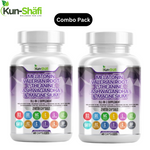 Load image into Gallery viewer, Natural Sleep Support Supplement with Melatonin, Valerian Root, L-Theanine, Ashwagandha &amp; Magnesium – Stress &amp; Relaxation – Pack of 2 (120 Caps)
