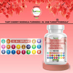Load image into Gallery viewer, Tart Cherry Extract with Turmeric, Moringa, Cranberry &amp; Chanca Piedra – Natural Herbal Blend – Vegan Capsules  – Natural Wellness Support – Free Shipping-Kun Shafi
