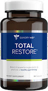 Gundry MD Total Restore Gut Health and Gut Lining Support Supplement (90 Caps) - Glass Bottle