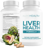 Load image into Gallery viewer, PureHealth Research Liver Health – Liver Cleanse Detox &amp; Repair with Artichoke 60 Capsules