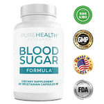 Load image into Gallery viewer, PureHealth Research Blood Sugar Formula For Healthy Blood Sugar Levels 60 Capsules