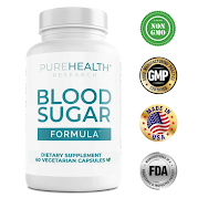 PureHealth Research Blood Sugar Formula For Healthy Blood Sugar Levels 60 Capsules