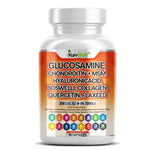 Load image into Gallery viewer, Glucosamine Chondroitin MSM with Collagen, Boswellia, Turmeric, Hyaluronic Acid – Joint Support Supplement | 90 Capsules
