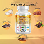 Load image into Gallery viewer, Lion&#39;s Mane Mushroom Complex - Brain &amp; Memory Support Supplement | Nootropic with Reishi, Cordyceps &amp; Chaga - 60 Caps
