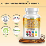Load image into Gallery viewer, Lion&#39;s Mane Mushroom Complex - Brain &amp; Memory Support Supplement | Nootropic with Reishi, Cordyceps &amp; Chaga - 60 Caps
