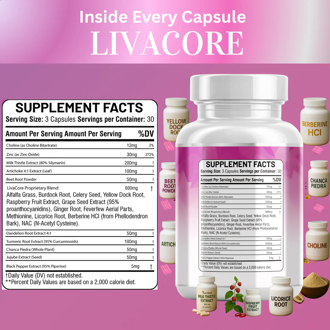 Beet root and artichoke extract liver health capsules - Kun Shafi natural detox supplement