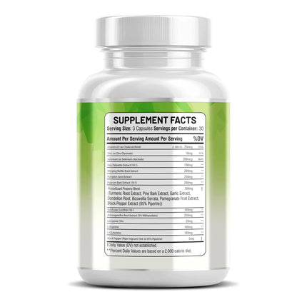 Sunflower lecithin and turmeric capsules for prostate support - Kun Shafi men's health 90 count