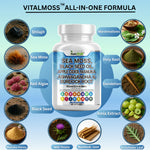 Load image into Gallery viewer, Sea moss capsules for immune and energy support - Kun Shafi complete wellness formula
