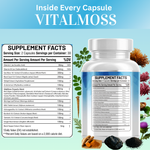 Load image into Gallery viewer, Sea Moss + Black Seed Oil Capsules with Ashwagandha &amp; Burdock Root — Immune, Energy &amp; Skin Support
