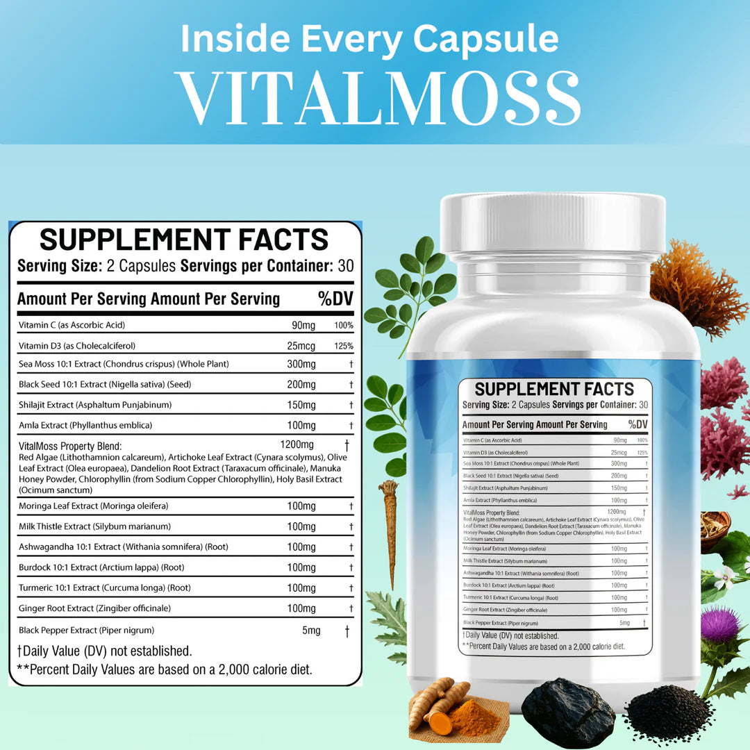 Burdock root and cordyceps capsules for daily wellness boost - Kun Shafi all-in-one formula