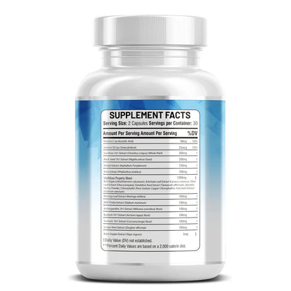 Immune energy and skin support capsules with sea moss and ashwagandha - Kun Shafi wellness blend