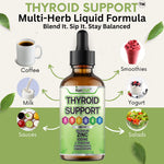 Load image into Gallery viewer, Thyroid liquid drops for metabolism booster and hormone balance - Kun Shafi natural thyroid support 60ml