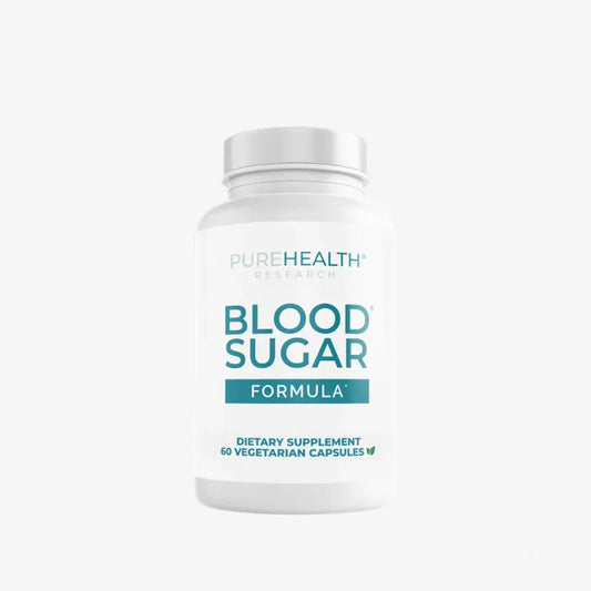 PureHealth Research Glucose Metabolism Formula – Supports Healthy Glucose Levels | 60 Capsules