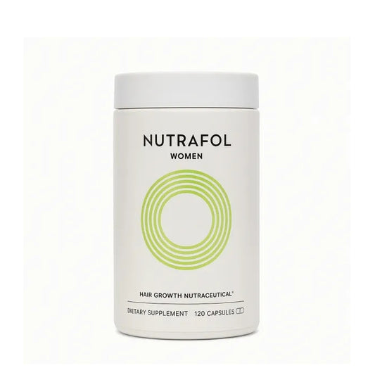 NUTRAFOL Women Hair Growth Nutraceutical Dietary Supplement, 120 Capsules - Glass