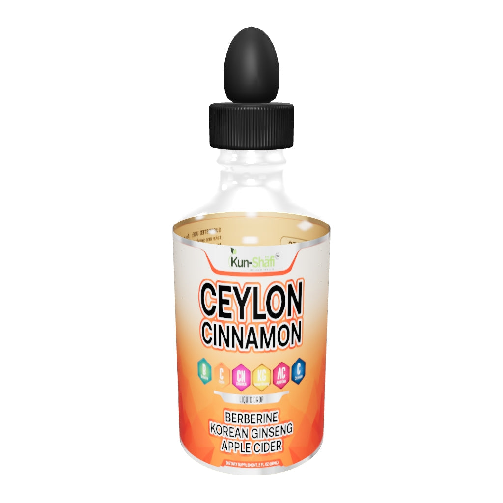 Ceylon Cinnamon Liquid Drops 3D