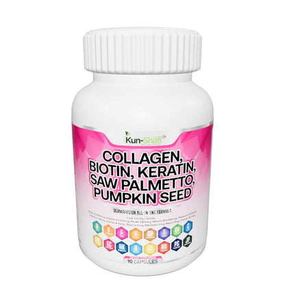 Collagen Hair Skin Nails 3D bottle