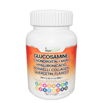 Glucosamine Chondroitin 90 Caps 3D