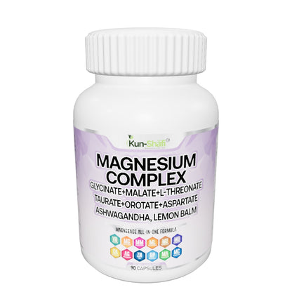 Magnesium Complex 90 Caps 3D