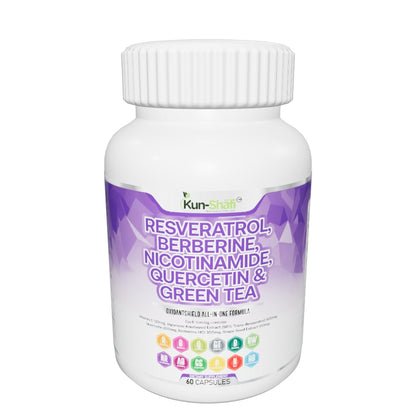 Resveratrol 3D bottle