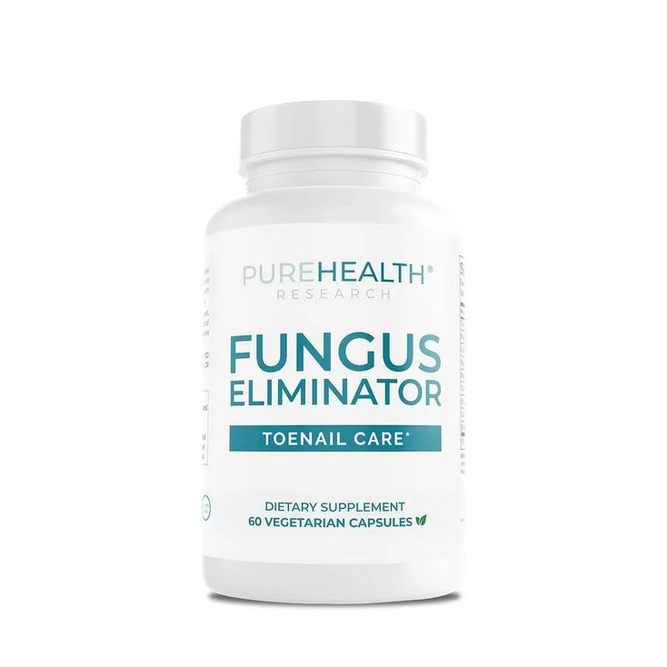 PureHealth Research Fungus Eliminator - Toenail Care, Wormwood, Oregano, Garlic - 60 Capsules