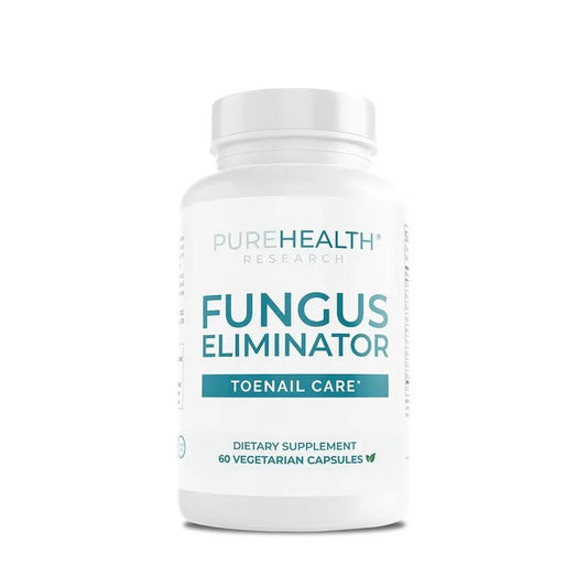 PureHealth Research Fungus Eliminator - Toenail Care, Wormwood, Oregano, Garlic - 60 Capsules
